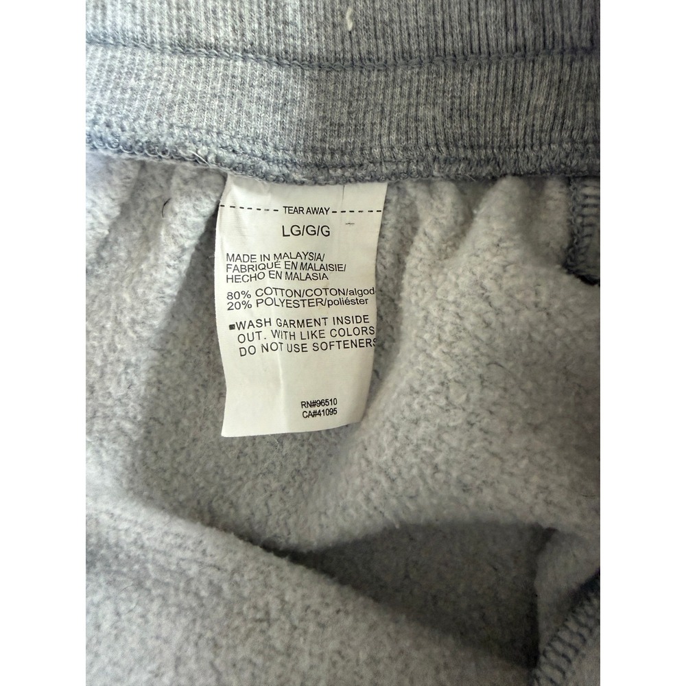 Under Armour Fleece Shorts Mens Gray Excellent Big Logo Drawstring Pockets L - Picture 8 of 11